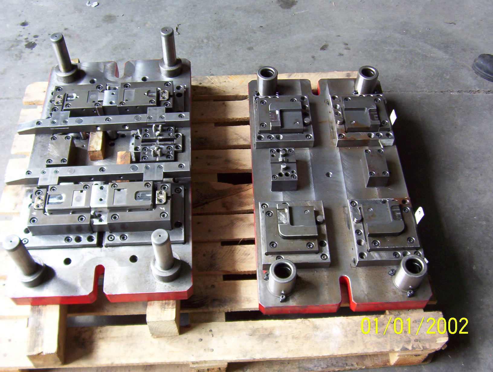 Matriz para conformar marcos de cocinas de gas